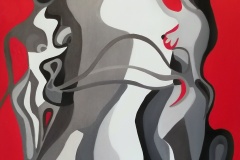 Oniriche Sinergie - Olio su Tela - 80x60 cm