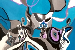 Angelica Energia - Olio su Tela - 120x90 cm 