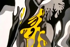 Ferite - Olio su Tela - 50x100 cm