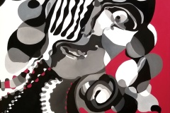 Il Dirupo Della Consapevolezza - Olio su Tela - 100x50 cm