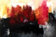 Purificazione e rinascita - Acrilico su Tela -  100x80 - 2024