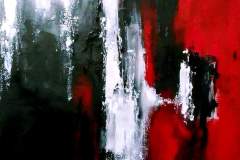Prima del buio - Acrilico su tela - 70x70 - 2023