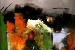 Echi Muti - Acrilico su Tela - 70x60 - 2023 