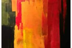 Il Primo Sole - Acrilico su Tela - 80x80 - 2023 