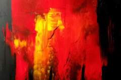 Pirofobia - Acrilico su Tela - 30x40 - 2023 