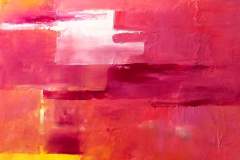 Lessico al Tramonto - Acrilico su Tela - 30x40 - 2023 